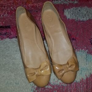 Cece Patent Bow Ballet Flats